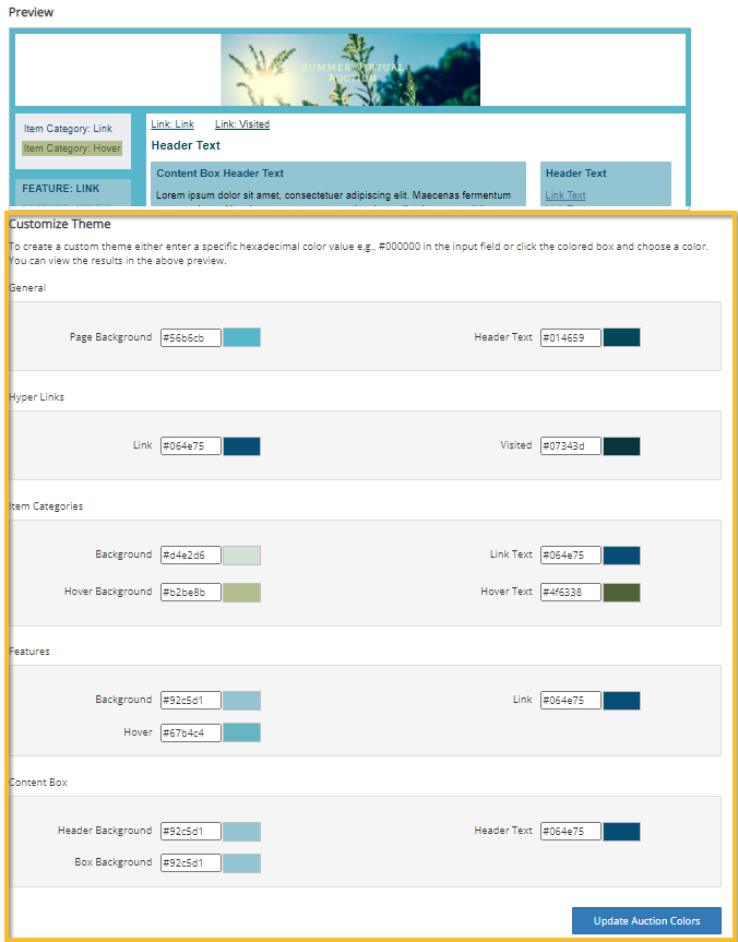 Content Color Box - Create a colored content box.